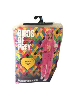 DC Birds of Prey And FantaBulous Emancipation of One Harley Quinn Adult L/XL Bre